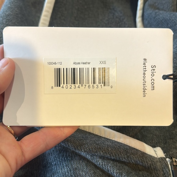 Stio Sweetwater fleece, size XXS, color Gray, NWT - Picture 3 of 8